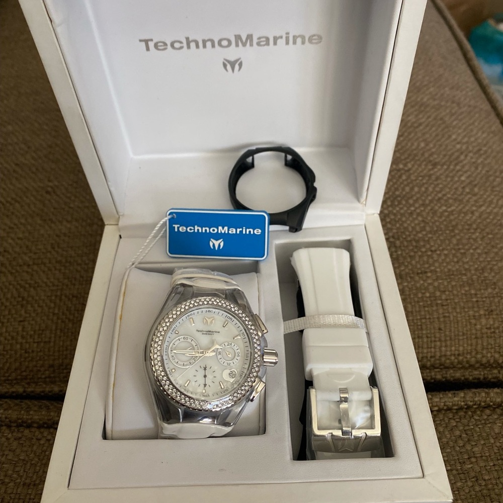 Woman’s Watch, white band